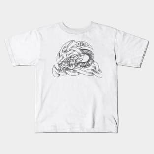 Horned Viking Kids T-Shirt